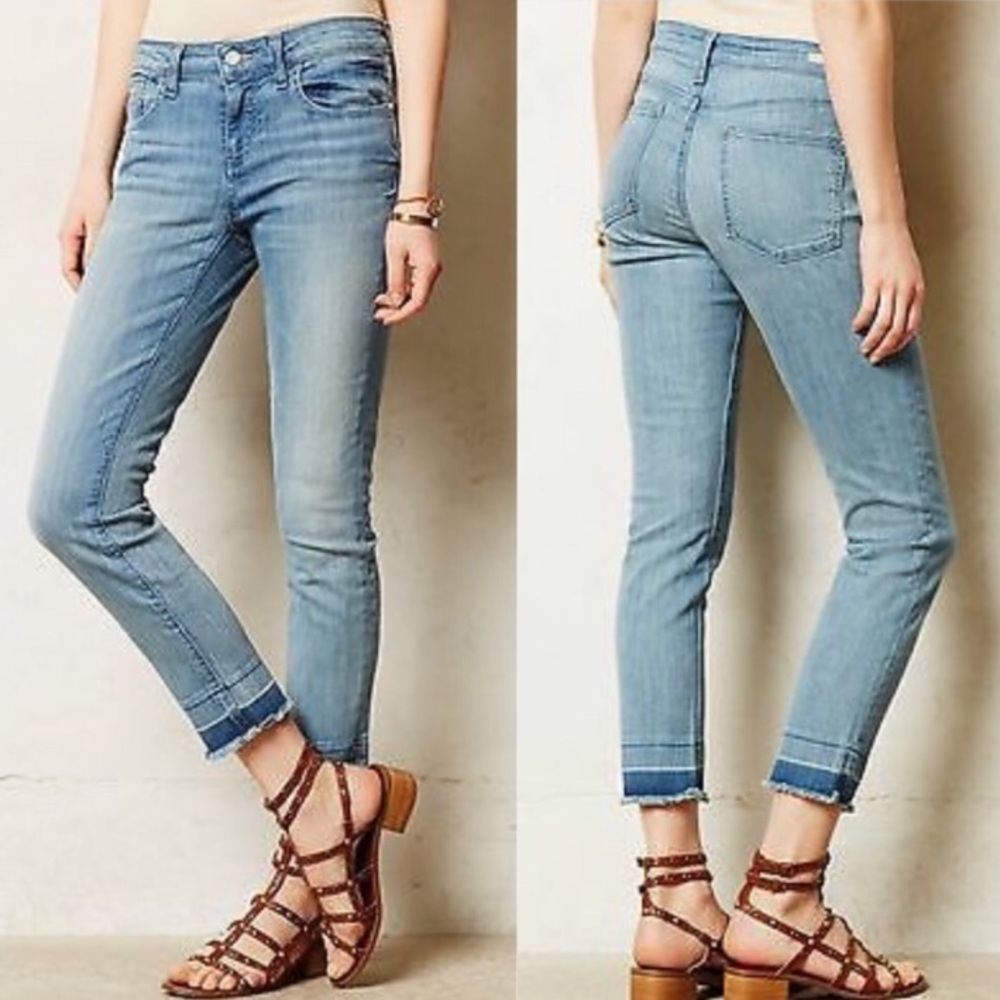 Pilcro and the Letterpress Cropped Jeans